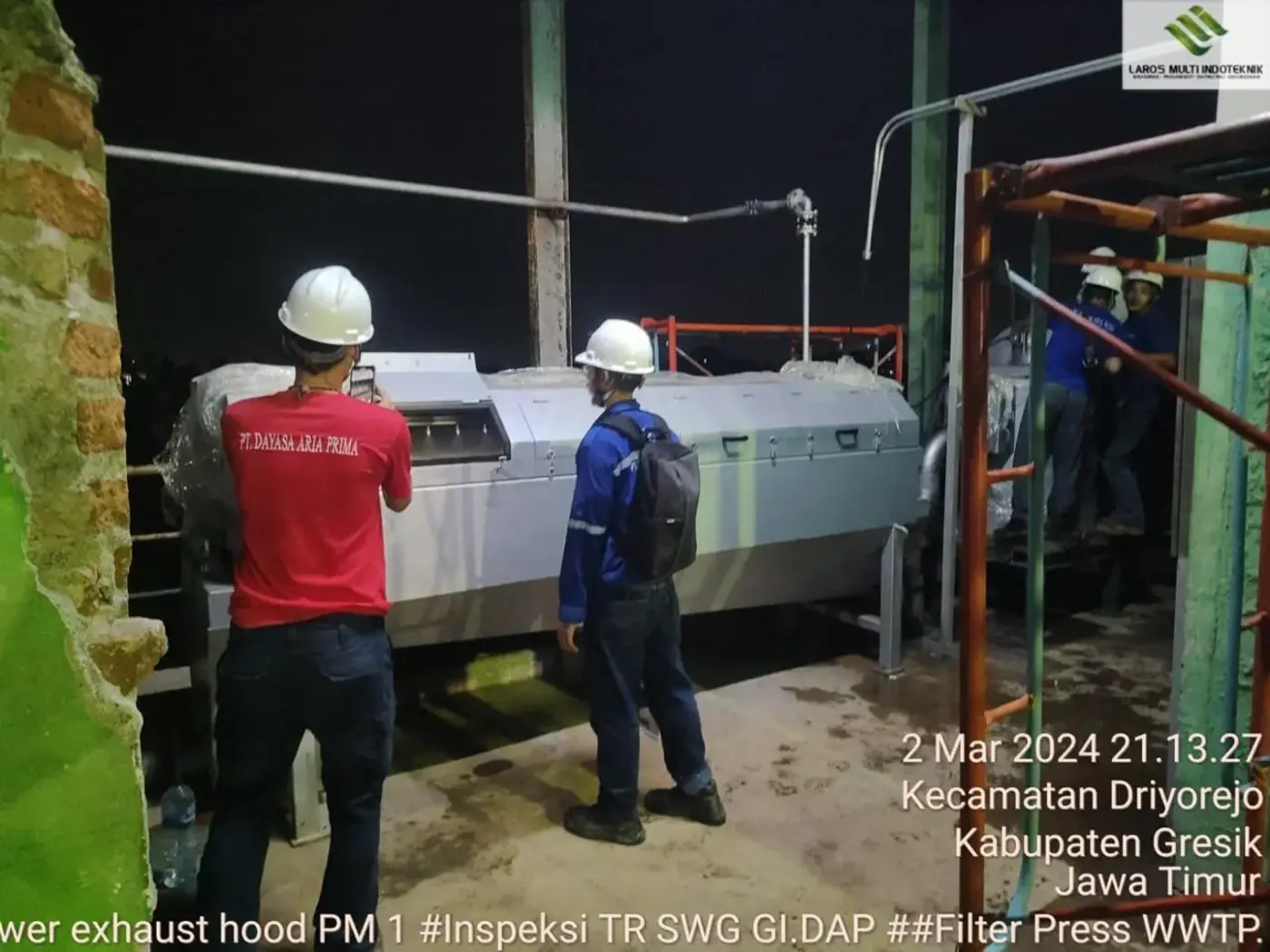 Sistem Fully Automatic Filter Press dengan peralatan pendukung
