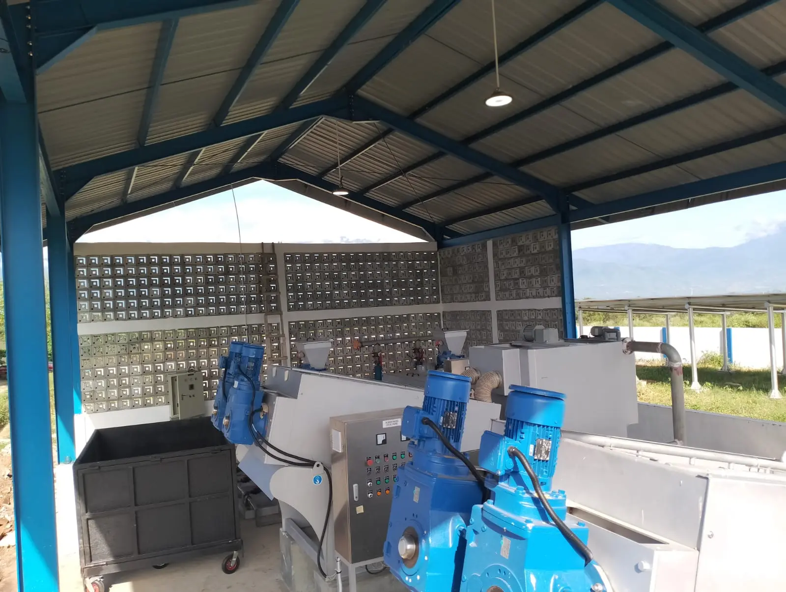 Rangkaian Screw Press dan unit pendukung