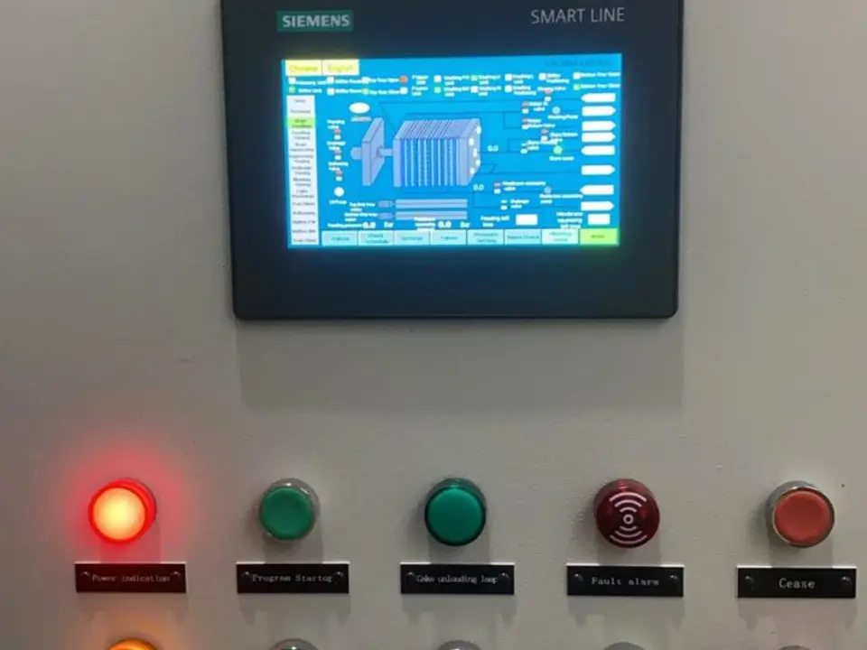 Sistem Filter Press fully automatic di Gresik